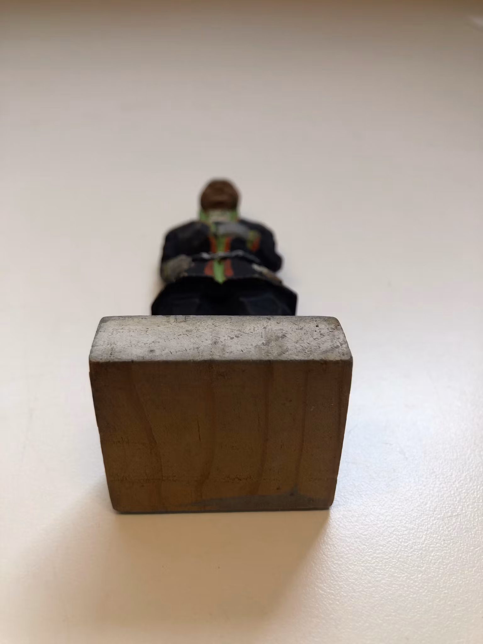 SKULPTUR, trä, same, osignerad.