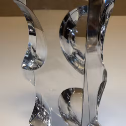 SVEN PALMQVIST. Skulptur, glas, signerad Expo P 772 -72, Orrefors.