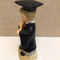 FIGURIN, porslin, " Student", Lefton, Japan, 1900-talets andra hälft.