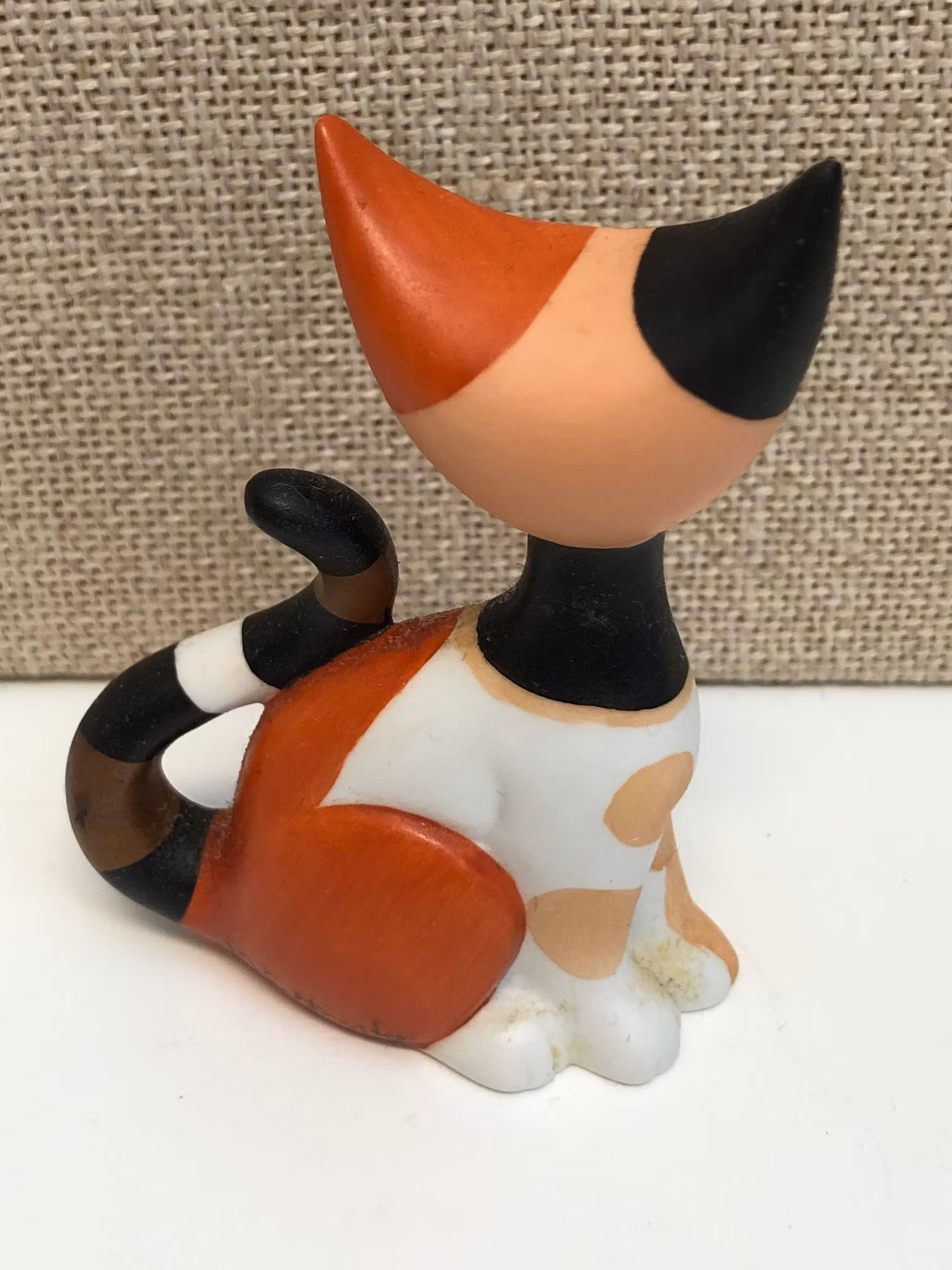 ROSINA WACHTMEISTER. Figurin, porslin, " Katt ", Goebel.