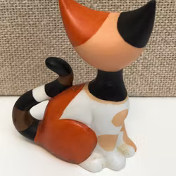 ROSINA WACHTMEISTER. Figurine, porcelain, "Cat", Goebel.
