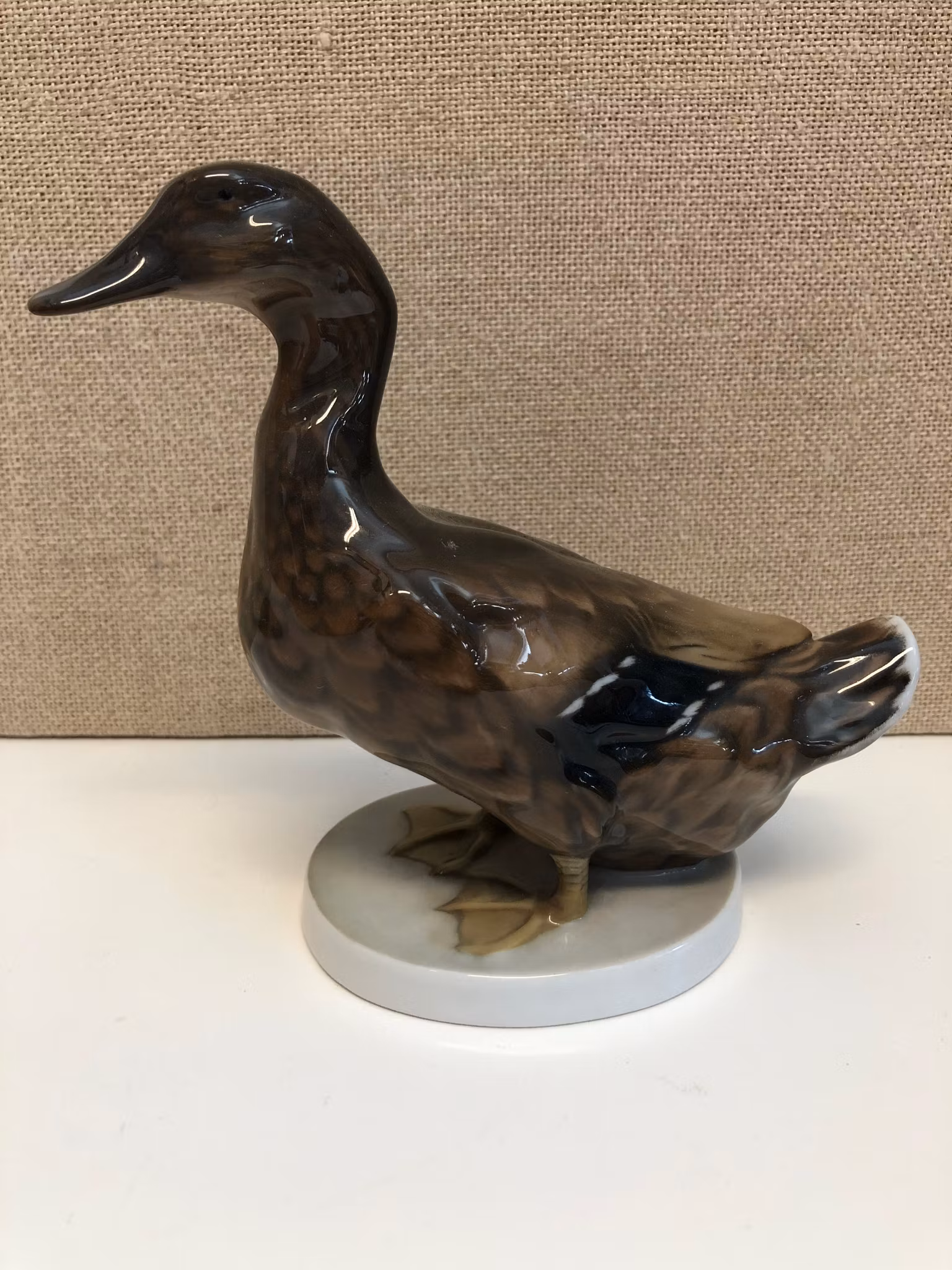FIGURIN, porslin, " And ", W. Zügel, Rosenthal, Germany, 1900-talets andra hälft.