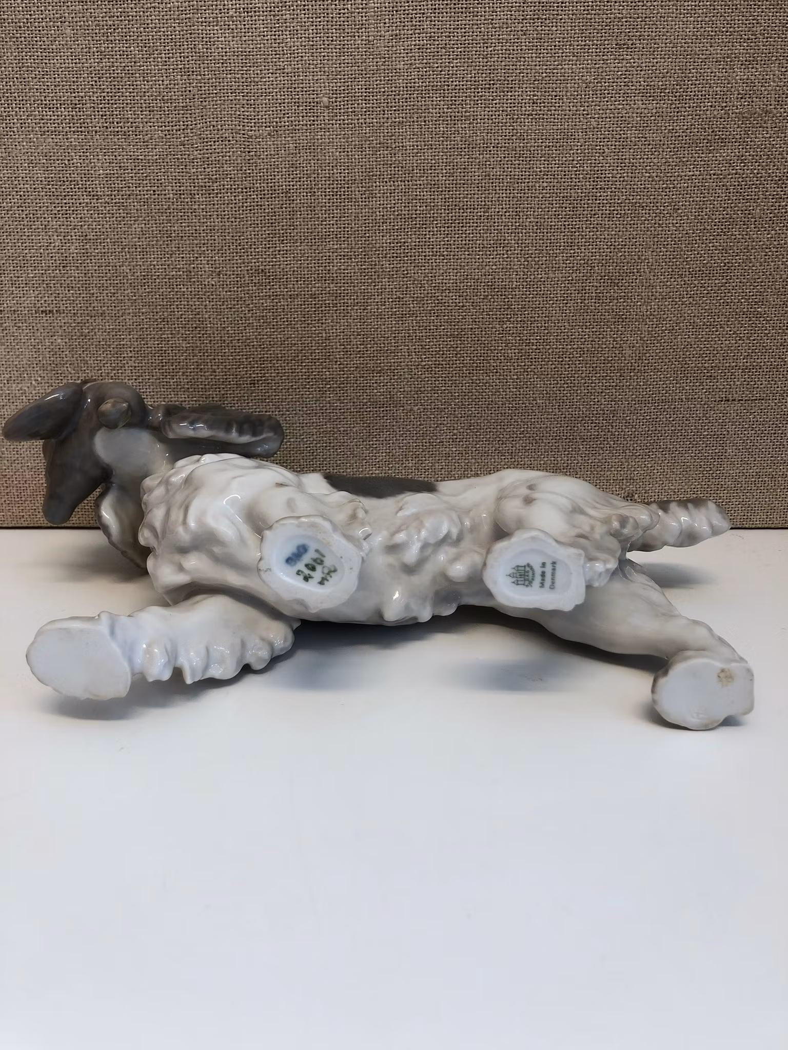 LAURITS JENSEN. Figurin, porslin, "Cockerspaniel" Bing & Gröndahl, Danmark.