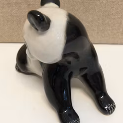 FIGURIN, porslin, "Panda", Lomonosov, USSR.
