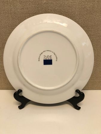 STIG LINBERG. Plate, porcelain, KF retro edition.