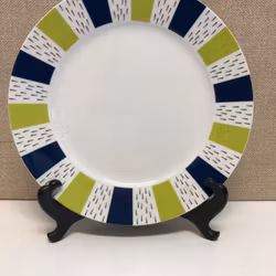 STIG LINBERG. Plate, porcelain, KF retro edition.