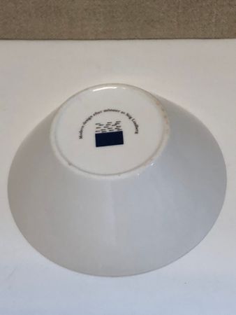 STIG LINDBERG. Breakfast bowl, porcelain, KF retro edition.