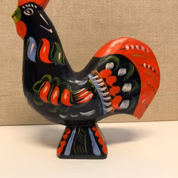 DALATUPP, trä, Nils Olsson, Nusnäs, Sweden, 1900-talets andra hälft.