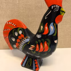 DALATUPP, trä, Nils Olsson, Nusnäs, Sweden, 1900-talets andra hälft.