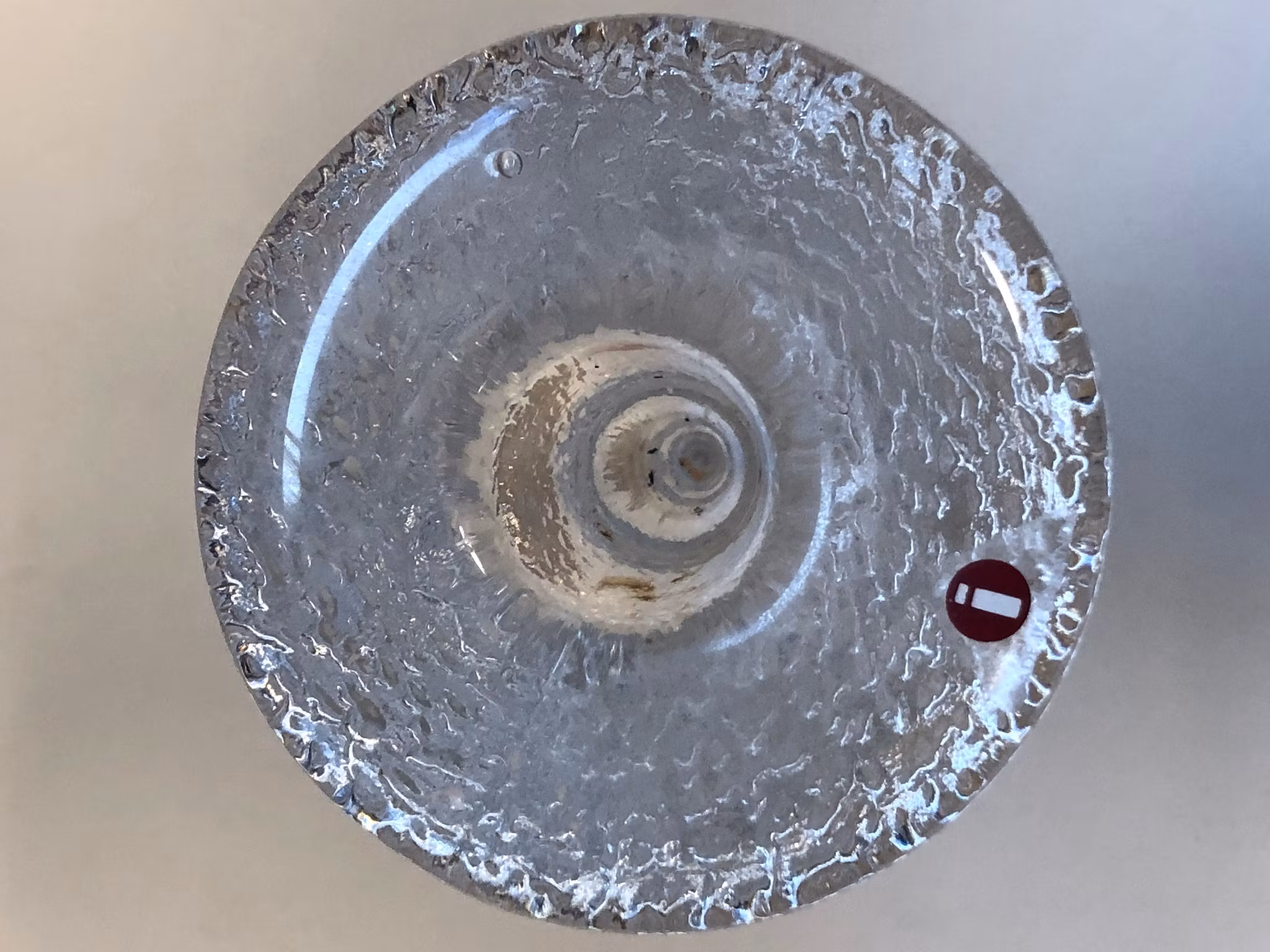 TIMO SARPANEVA. Ljusstake, glas, "Festivo", Iittala.