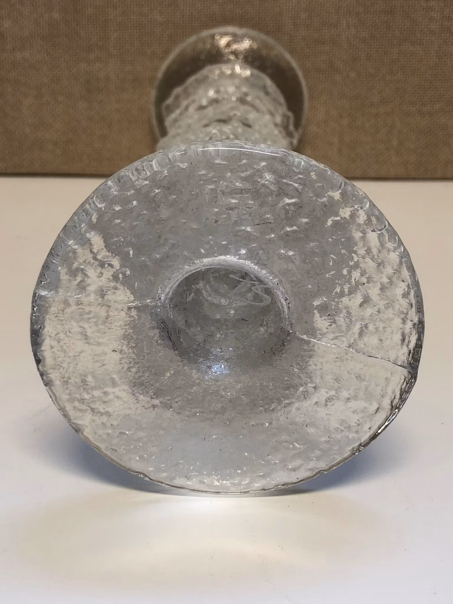 TIMO SARPANEVA. Ljusstake, glas, "Festivo", Iittala.