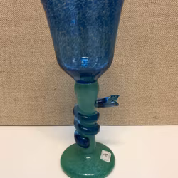 JAN STIEVENS. Vinglas, handgjord, Glashyttan.