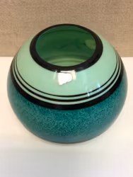 VAS, glass, Art Deco, 1930s/40s.