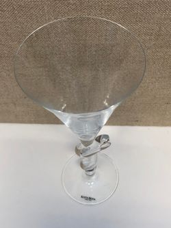 ULRICA HYDMAN-VALLIEN. Vin/Champagneglas, " Cleopatra", Kosta Boda.