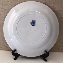 DINNER PLATE, porcelain, "Willow", Gustavsberg.