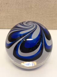 GÖRAN WÄRFF. Letterpress, glass, "Jewel 9", Kosta.