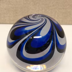 GÖRAN WÄRFF. Letterpress, glass, "Jewel 9", Kosta.