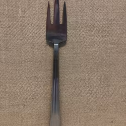 FOLKE AHRSTRÖM. Skinkgaffel, rostfritt stål, " Thebe", Gense, Sweden.