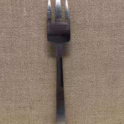 FOLKE AHRSTRÖM. Skinkgaffel, rostfritt stål, " Thebe", Gense, Sweden.