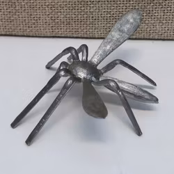 SIGURD WALDEMAR ÅHMAN. Mosquito, tin, 1960s/70s.