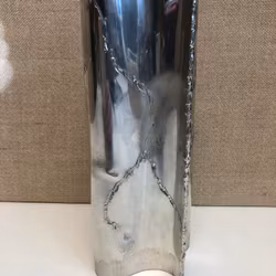 VASE, pewter, handmade, Arktis-Smedajan, 1983.