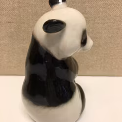 FIGURE, porcelain, "Panda", Lomonosov, USSR.
