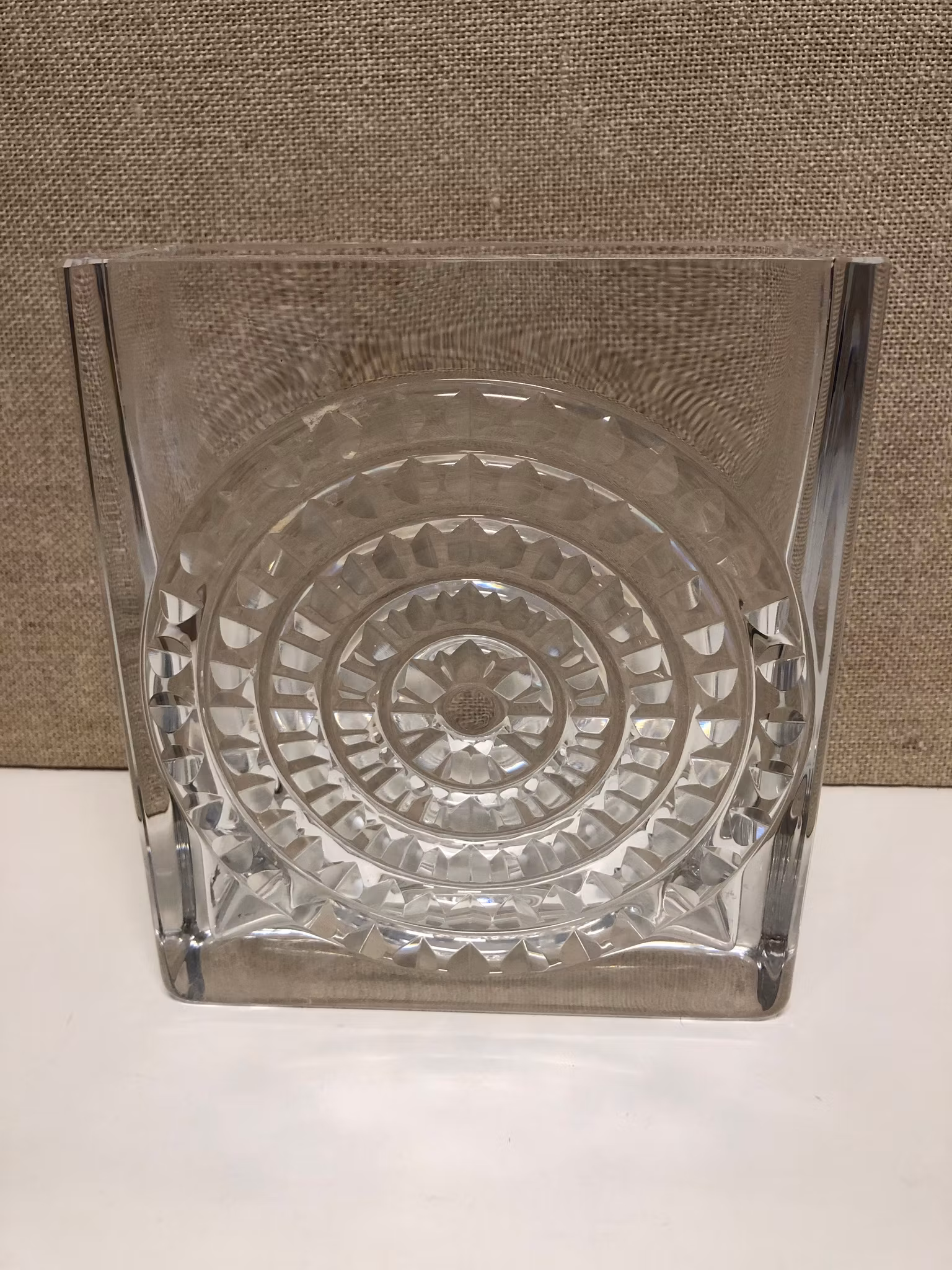 BENGT EDENFALK. Vas, "Spectra" glas, Skruf.