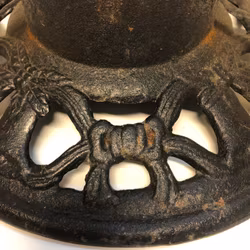 JULGRANSFOT, gjutjärn, 1900-talets slut.