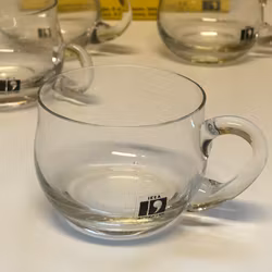 PUNCHGLAS 4 st. munblåsta, "Rovar", originalkartong, Ikea.