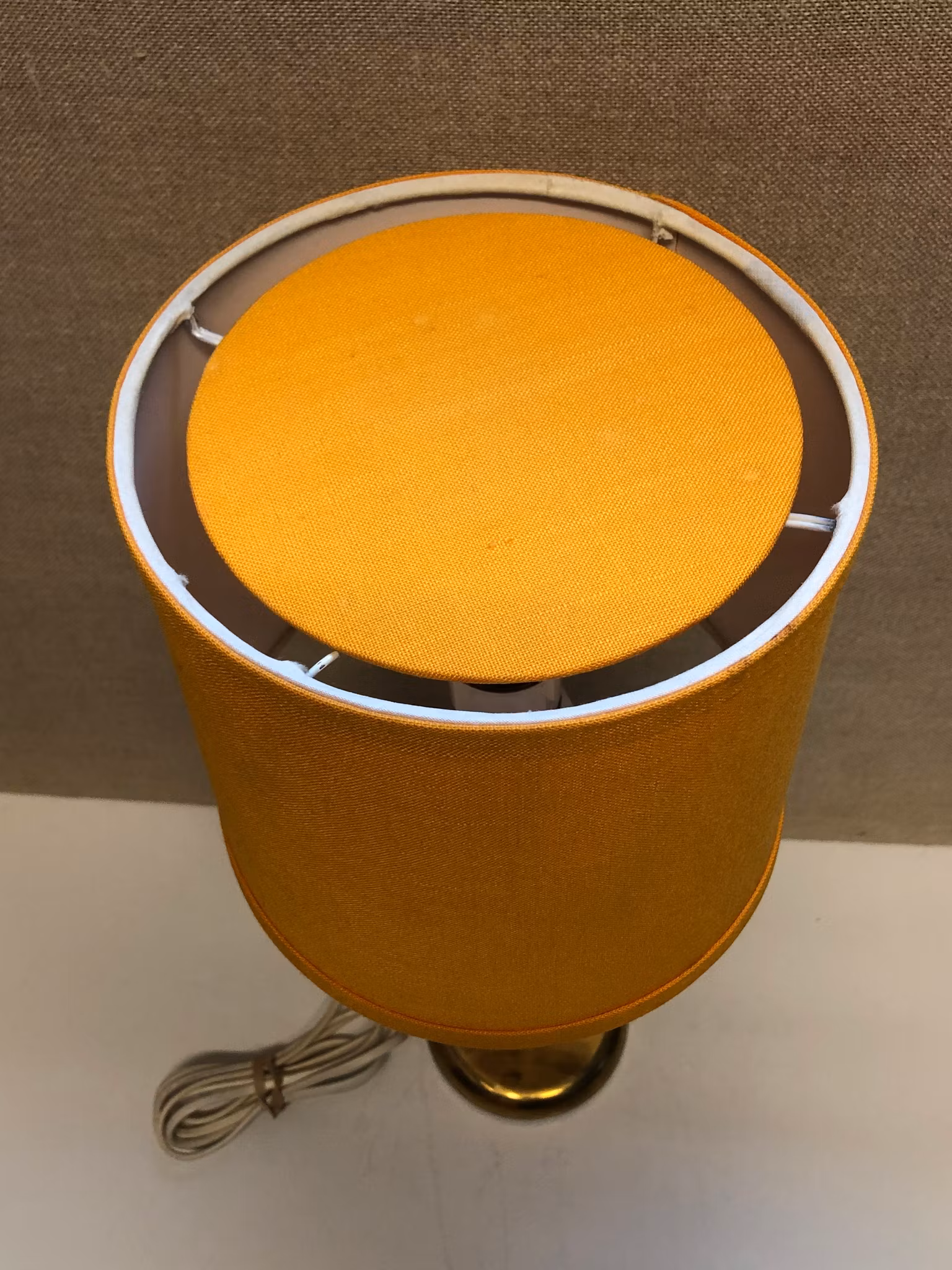 HARALD NOTINI. Bordslampa, mässing, modell 15683, Arvid Böhlmarks Lampfabrik, 1900-talet mitt.
