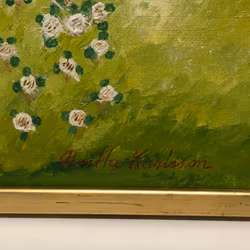 BRITTA KARLSSON. Olja på duk, "Paret 1974", signerad.