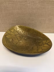 HJÖRDIS OLDFORS. Skål, keramik,"Ibitza", Uppsala Ekeby, 1950760-tal.
