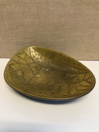 HJÖRDIS OLDFORS. Bowl, ceramic, "Ibitza", Uppsala Ekeby, 1950s-1960s.