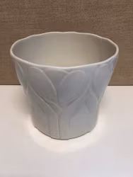 MARGARETA HENNIX. Ytterfoder, keramik, "Krokus 3", Gustavsberg.