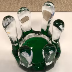 LJUSLYKTA, glas, "Fingers", Mantorp, Sweden.