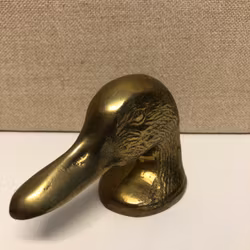 BOTTLE OPENER, brass, "Ducky model", second half of the 20th century.