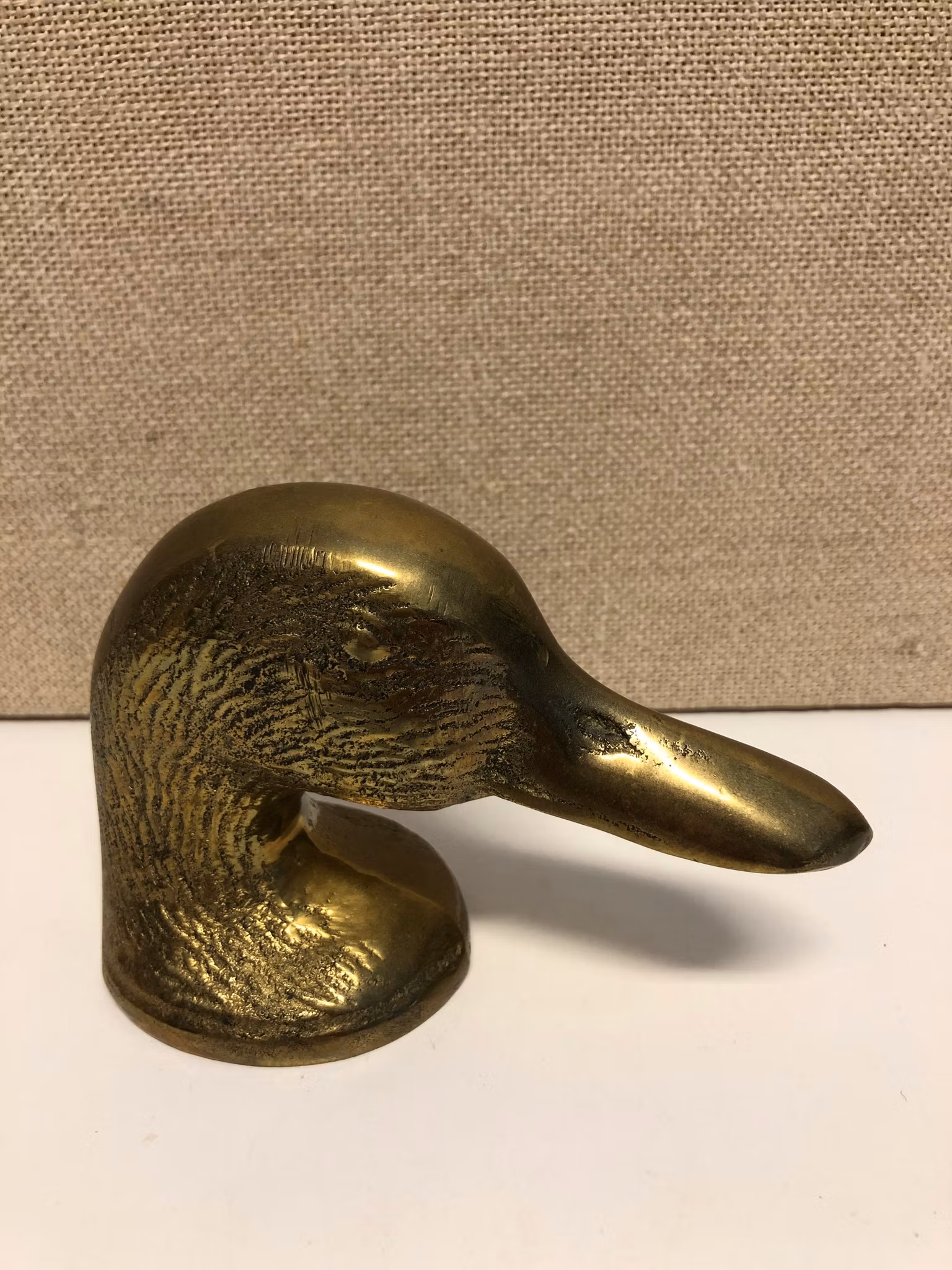FLASKÖPPNARE, mässing, "Ducky modell",  1900-talets andra hälft.