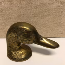 BOTTLE OPENER, brass, "Ducky model", second half of the 20th century.