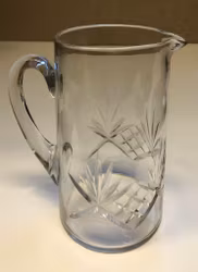 TILLBRINGARE, glas,  "Helga", 1900-tal.