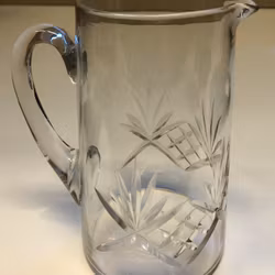TILLBRINGARE, glas,  "Helga", 1900-tal.