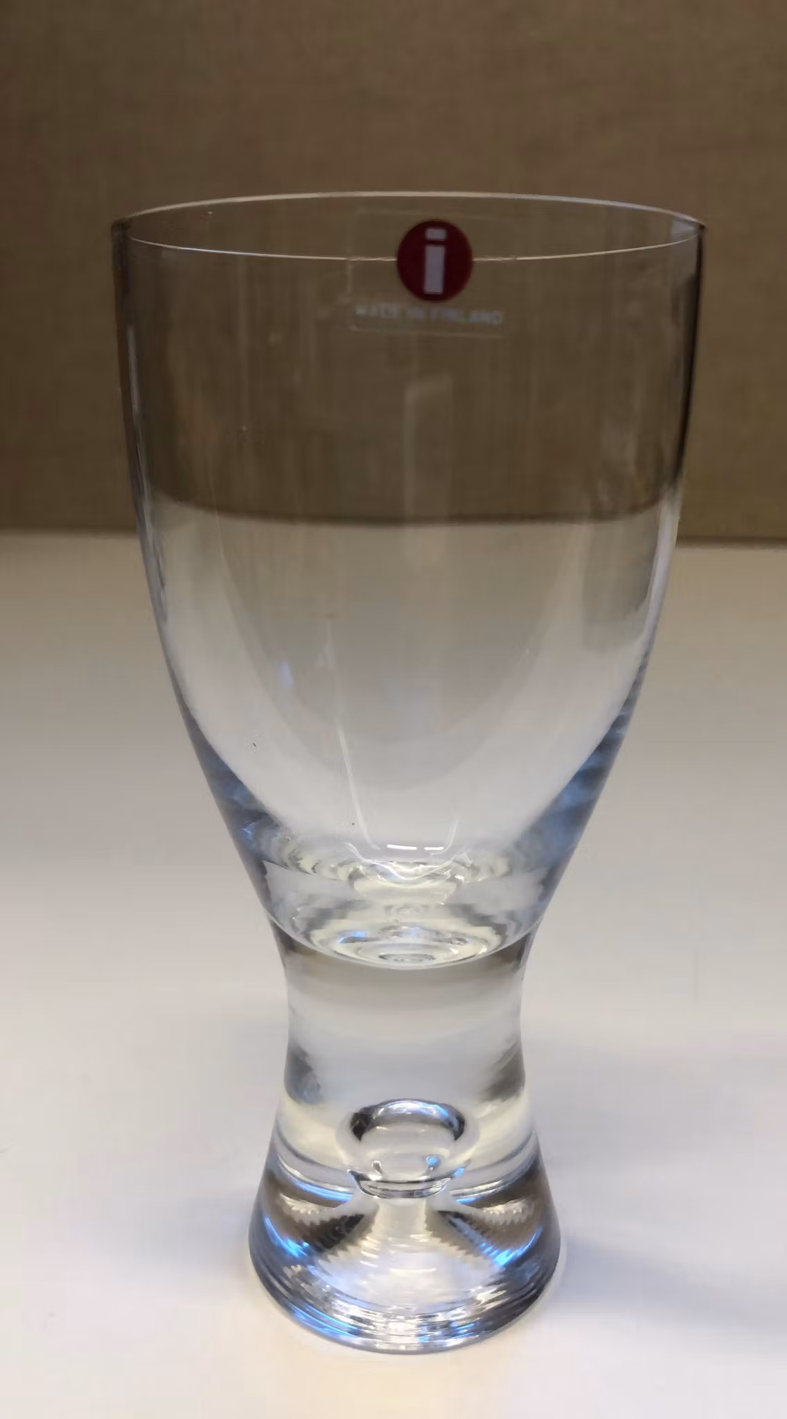 TAPIO WIRKKALA. Wine glass, "Tapio", Iittala, second half of the 20th century.