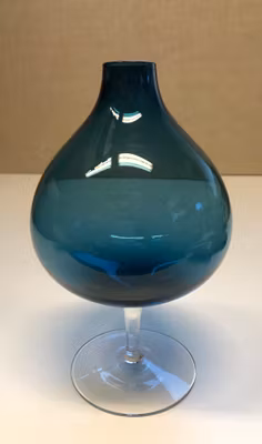 VASE, glass, Alsterfors, 1960s/70s.