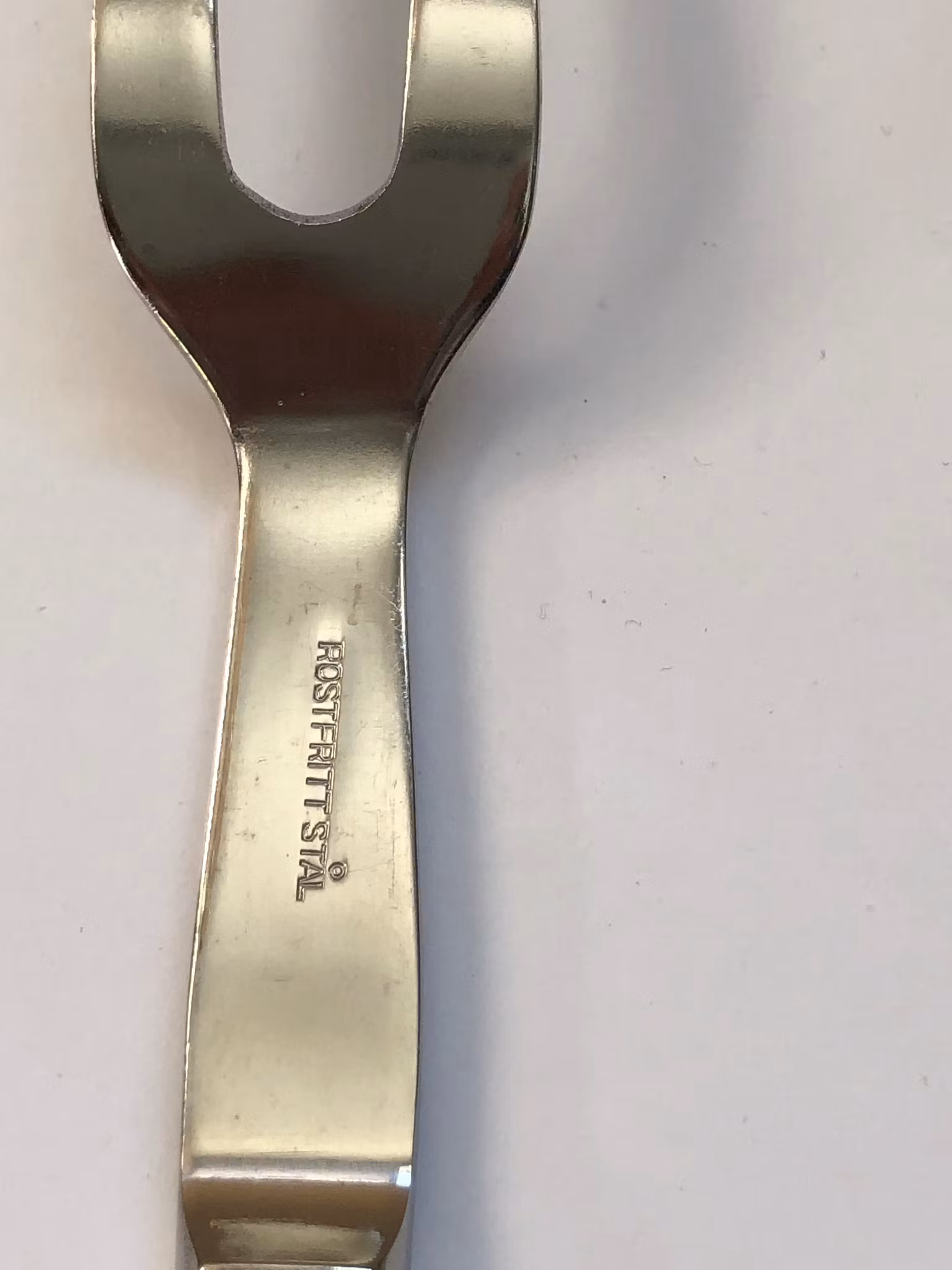 TRANCHERBESTICK, rostfritt stål, "Rosen", Åhlens, 1960/70-tal.