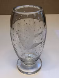 GUNNAR GRÜNO HÅKANSSON. Vas, glas, Johansfors glasbruk, 1930740-tal.