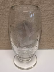 GUNNAR GRÜNO HÅKANSSON. Vas, glas, Johansfors glasbruk, 1930740-tal.