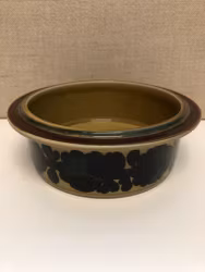 RAIJA UOSIKKINEN. Bowl, ceramic, "Otso, Arabia, Finland.