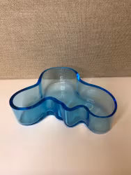ALVAR AALTO. Bowl, glass, "Savoy", Ittala, Findland.