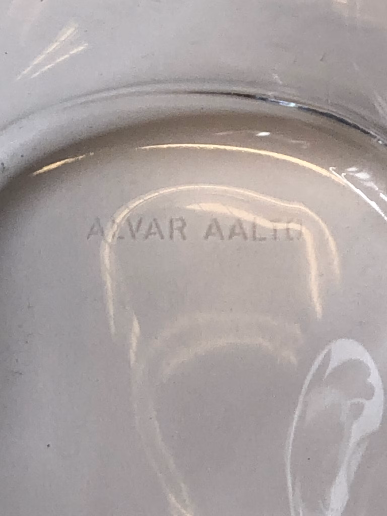 ALVAR AALTO. Vas, glas, "Savoy", Ittala, Findland.