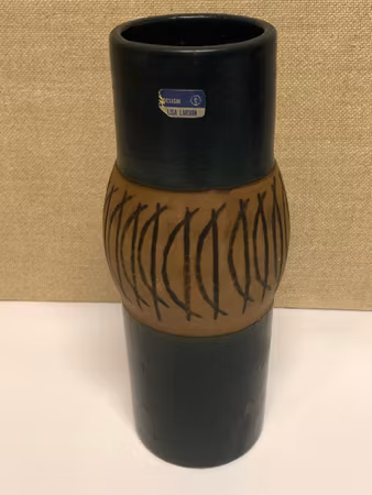 LISA LARSON. Vase, stoneware, "Granada", Gustavsberg 1962-1979