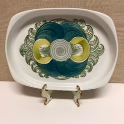 HERTHA BENGTSSON. Ugnsform, porslin, "Elvira", Rörstrand.